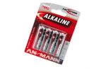 Батарейка Alkaline-red-1.5V-AA-BL4